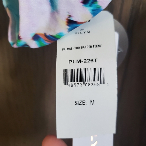 NWT Pilyq Tropical Print Bikini Set - Picture 4 of 4
